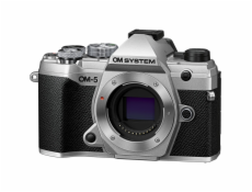 OM System OM-5 silver housing