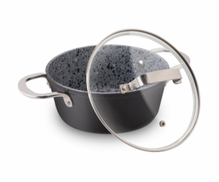 Kastrol LT1253 Kastrol s poklicí GRANIT, 20 cm