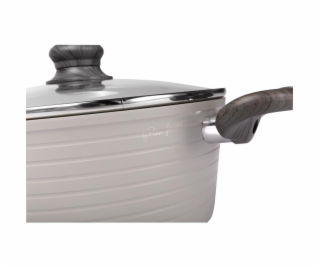 Lamart LT1268 Kastról s pokrievkou STRIPE, 24 cm