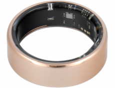 OEM Smart Ring R11M - ocelový chytrý prsten s nabíjecí stanicí velikost 11 (20,6 mm) zlatý