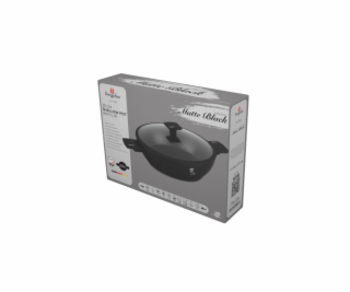 Pánev s titanovým povrchem a poklicí 30 cm Matte Black Co...