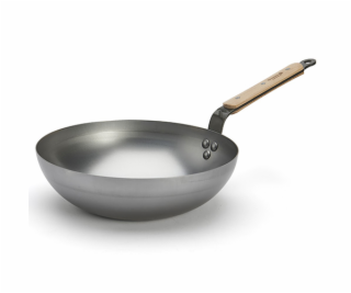 WOK pánev de Buyer, 5717.28 WOK, MINERAL B BOIS,  28 cm, ...