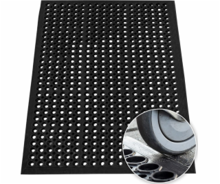 Krystynka Prolamovaná rohožka s rampou 13mm 80x120 Krystynka