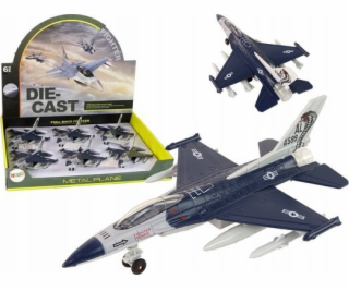 Letadlo Teka s motorem, světlem/zvukem 1:72, tmavě modré