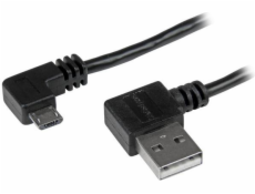 STARTECH 1m 3 ft Right Angle Micro-USB Cable, STARTECH 1m 3 ft Right Angle Micro-USB Cable - USB2AUB2RA1M