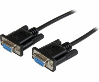 STARTECH 2m Black DB9 RS232 Null Modem Cable F/F, STARTEC...