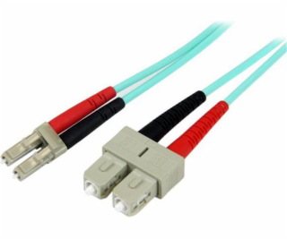 StarTech Optický patchcord 50/125, LC-SC, zelený (A50FBLC...