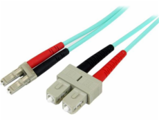 StarTech Optický patchcord 50/125, LC-SC, zelený (A50FBLCSC2)