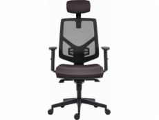 Powerton Kancelářská židle Ergonomická kancelářská židle Powerton Tina, šedá