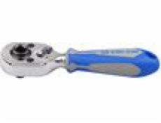 King Tony Ráčna KING TONY 1/4 S DRŽÁKEM NA BITY 72 ZUBŮ 108 mm CHROMOVANÁ GUMOVÁ RUKOJEŤ KT276A-04G