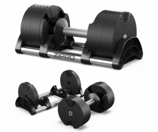 Zipro Nastavitelná činka KULATÁ 24 kg