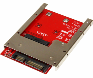 StarTech mSATA SSD Caddy - 2.5 SATA (SAT32MSAT257)