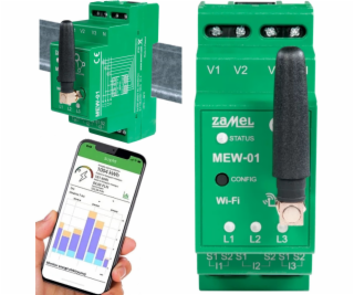 Zamel MONITOR ELEKTRICKÉHO PROUDU MEW-01/MRP TŘÍFÁZOVÝ ZAMEL