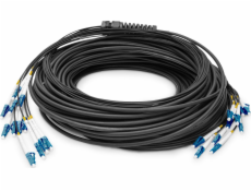 Digitus Optický propojovací kabel multimode OS2, 12 vláken, LC/UPC - LC/UPC