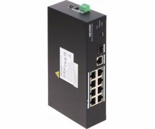 Hikvision Přepínač PŘEPÍNAČ POE DS-3T1310P-SI/HS 8PORTOVÝ...