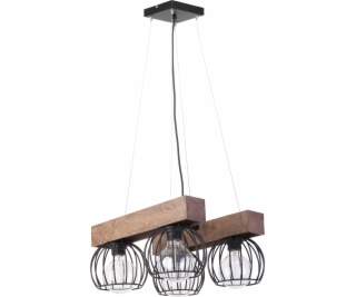 Sigma Závěsná lampa Milan industriální skandinávská černá...