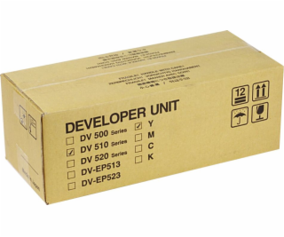 Kyocera Originální vývojka DV-510Y, 302F393032, žlutá, 20...