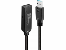 Lindy USB kabel USB-A - USB-C 10m černý (43376)