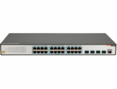 Fiberhome Switch FiberHome S4820-28T-X-AC Síťové linky Spravované L2/L3 Gigabit Ethernet (10/100/1000) 1U Černá, Šedá