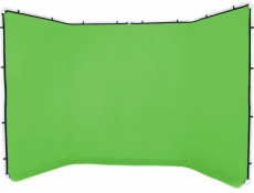 Lastolite pozadí Lastolite Panoramic Chromakey Green 4m bez rámu