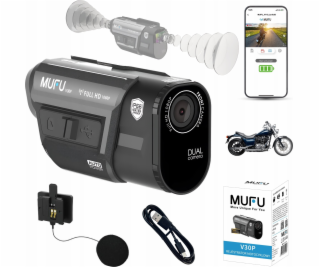 MUFU Videorekordér MOTOCYKLOVÝ VIDEOREKORDÉR MUFU MOTOCAM...