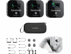 Saramonic Bezdrátový mikrofon Saramonic Blink900 B2 (RX + TX + TX) pro přenos zvuku