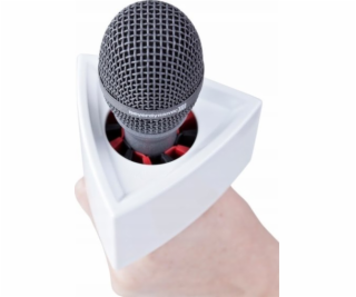 Rycote Rycote Jednoduchý trojúhelníkový bílý mikrofon s v...