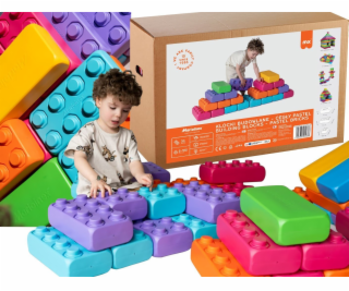 Marioinex Marioinex Polské STAVEBNÍ CIHLY 33 kusů, PASTEL