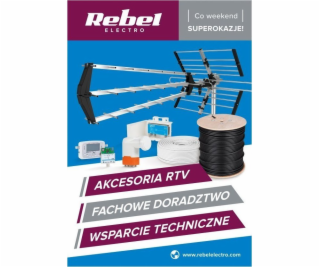 Rebel ký plakát Rebel Electro - RTV doplňky
