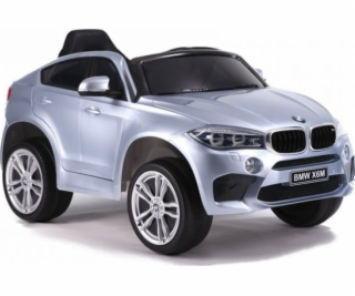Lean Sport Auto na baterie BMW X6 stříbrně lakované
