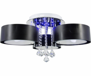Mdeco Stropní lampa ELMDRS8006/3 8C BL MDECO kovové LUMIN...