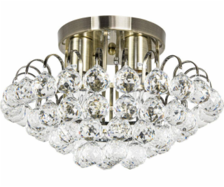 Mdeco Stropní lampa ELM6773/4 21QG MDECO křišťálové LUMIN...
