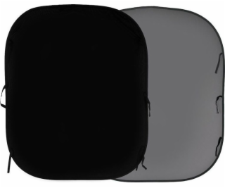 Lastolite pozadí hladké 1,5x1,8m černé/šedé