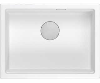 GraniteQ Dřez LOGAN 100 Dřez GraniteQ sněhově bílý 59,5x4...