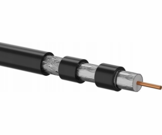 Alantec Venkovní koaxiální kabel s gelovým třístíněným RG...
