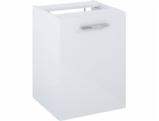 NoName A857973806 / ROCA / KWADRO / BOČNÍ MODUL 40 CM S NÁKLADNÍM KOŠEM, K DOPLNĚNÍ SKŘÍŇKAMI A PULTOVNÍMI DESKAMI, BÍLÝ LESKL / NÁHRADNÍ DÍL 167636 /