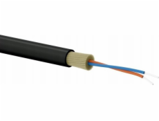 Alantec Optický kabel OS2 pro účastnické FTTx kulatý SM 2J 9/125 G657A LSOH černý