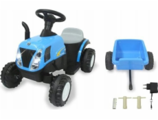 Jamara Traktor Jamara New Holland s úchytem 6V modrý