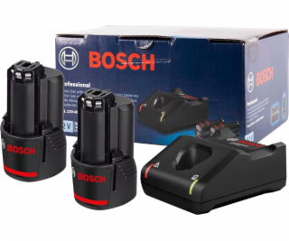 Bosch Akumulátorová sada 1600A019R8 (2x2,0Ah + GAL 12V-40)