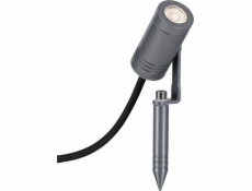 Paulmann Zahradní bodové světlo RADIX LED 5,5W 550lm 3000K IP65 230V šedé/hliníkové