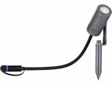 Paulmann Plug & Shine RADIX LED zahradní bodové světlo 6W 600lm 3000K IP65 24V šedá/hliníková