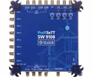 Telmor MultiBAS SW-9108 ProfiSETT Síťový terminál TELMOR