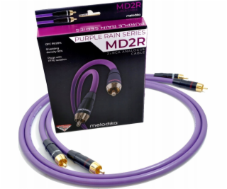 Melodika Melodika MD2R120 Kabel 2xRCA - 2x RCA Purple - 12m