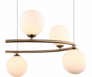 Italux Závěsná lampa Amily MDM-3974/6 BRO