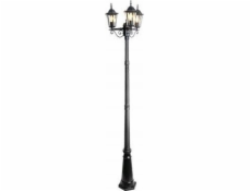 LVT Nástěnná lampa Lvt Victoria 8406 stojací lampa zahradní IP44 3x60W E27 černá