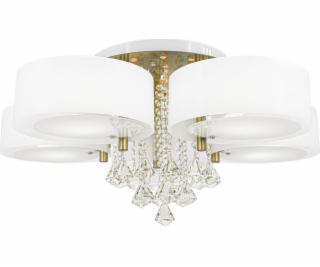 Mdeco Stropní lampa Glamour DRS8006/521QG Stropní lampa M...