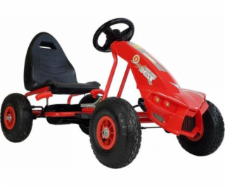 Lean Sport Pedálová motokára A-18 červená