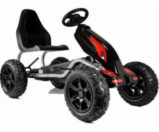 1life Pedal Gokart B012 Nafukovací kola Černá