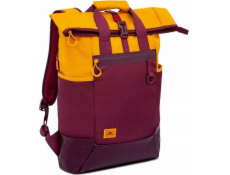 RivaCase Batoh Dijon - 25L batoh na notebook 15,6  - vínově červený