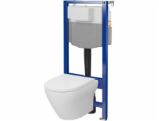 Alkotest S701-823 / CERSANIT / AQUA 50 / C20 podomítkový rám pro WC QF+ MZ LARGA OVAL CO DUR SOFT CLOSE ŁW /